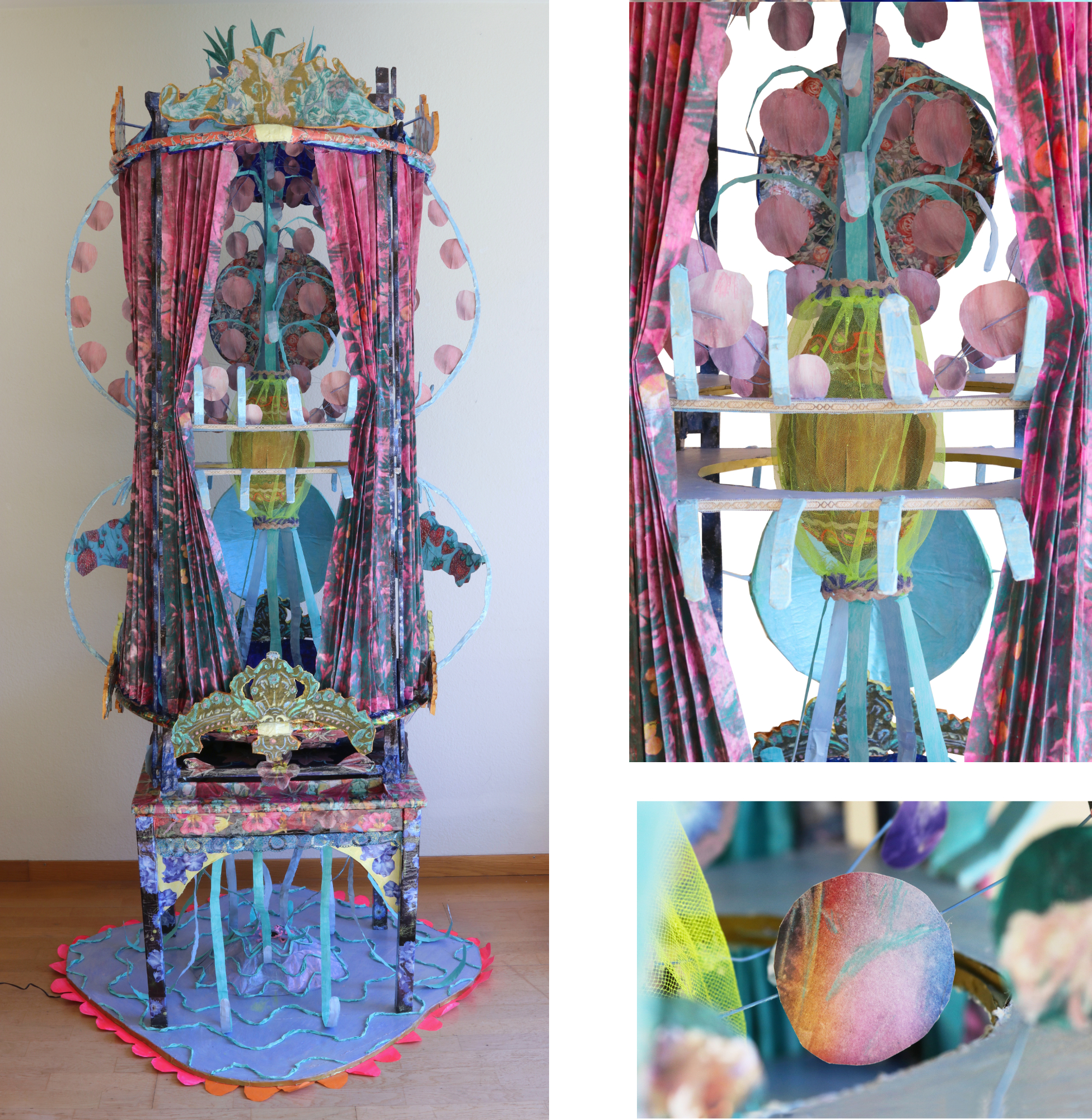 Meine Kunst ist eine Materialisierung eines poetischen Gedankennetzes